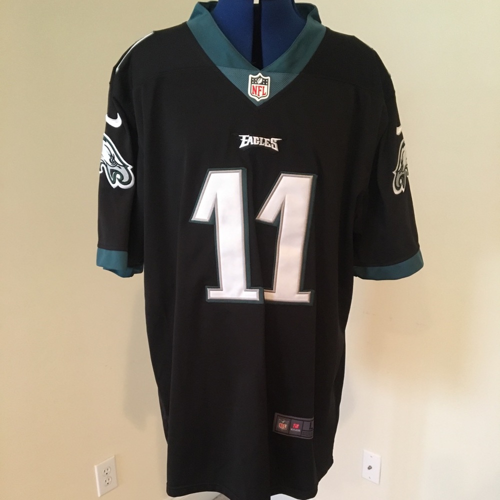 Nike Eagles Jersey #11 Wentz NFL Jersey